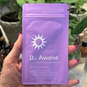 🎀THE GOOD PATCH🎀B12 “BE AWAKE” PATCHES, 4 COUNT🎀
